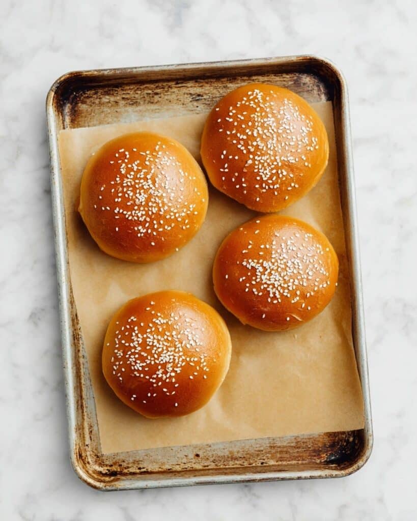 Easy Small Batch Hamburger Buns Recipe