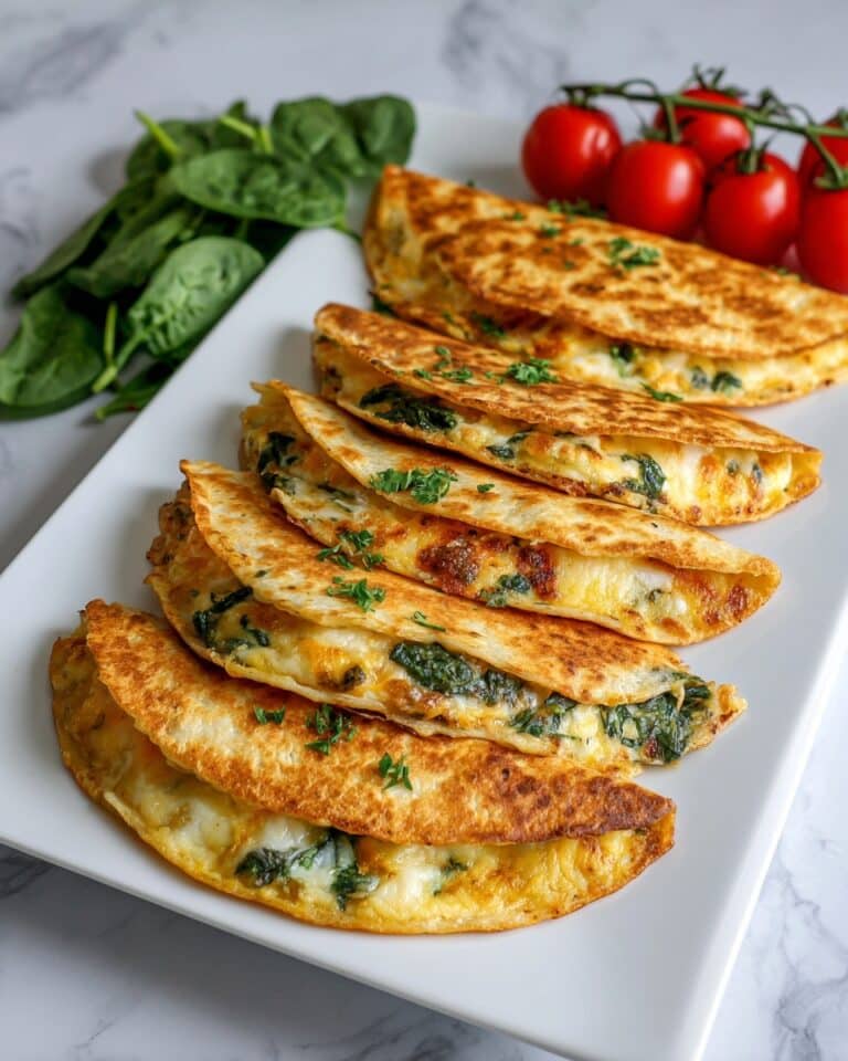 Grilled Potato Spinach Quesadillas Recipe