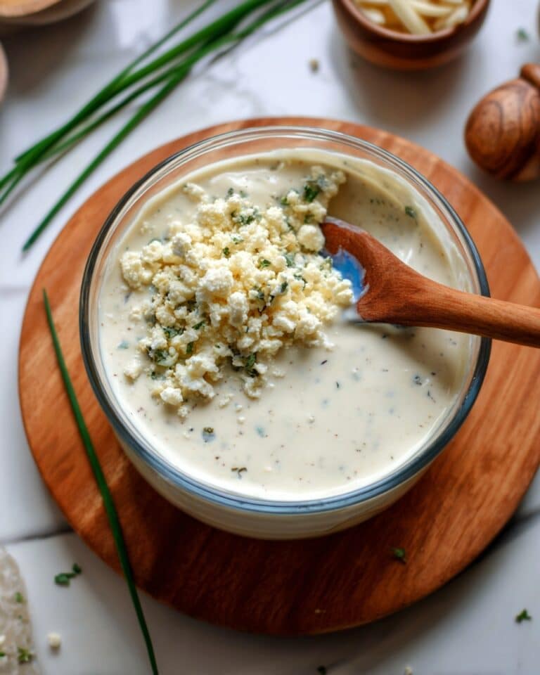 Easy Blue Cheese Dressing Recipe
