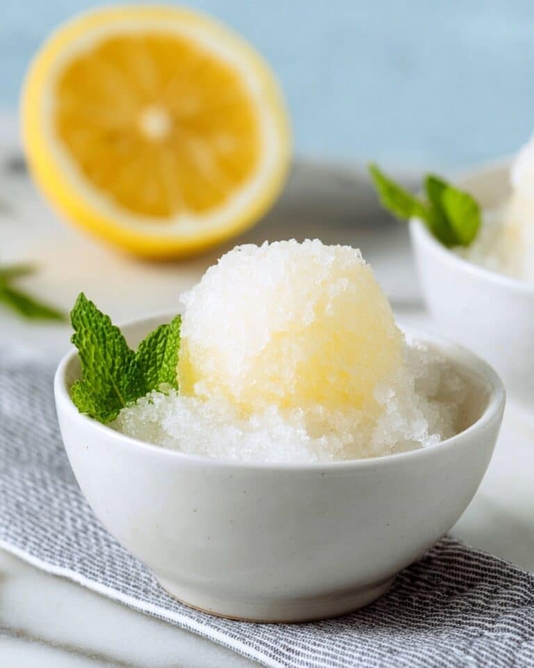 Granita al Limone (Lemon Granita) Recipe
