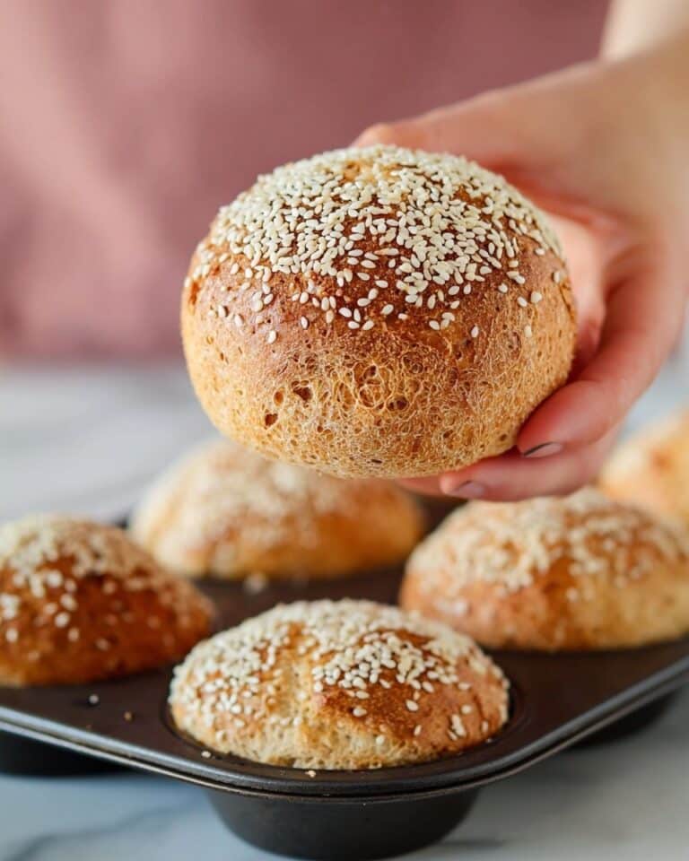 Best Gluten-free Chickpea Flour Burger Buns Recipe