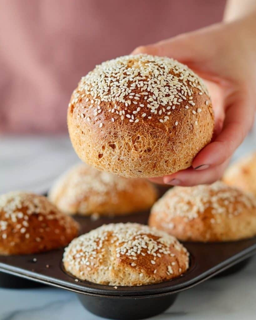 Best Gluten-free Chickpea Flour Burger Buns Recipe