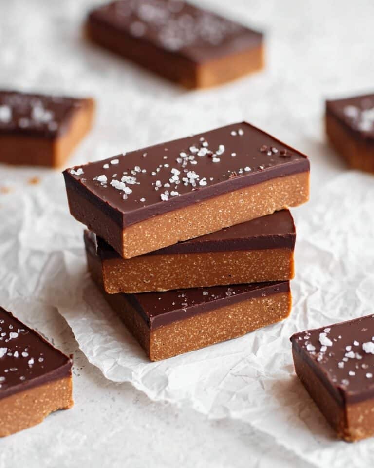 No Bake Chocolate Protein Bars Recipe