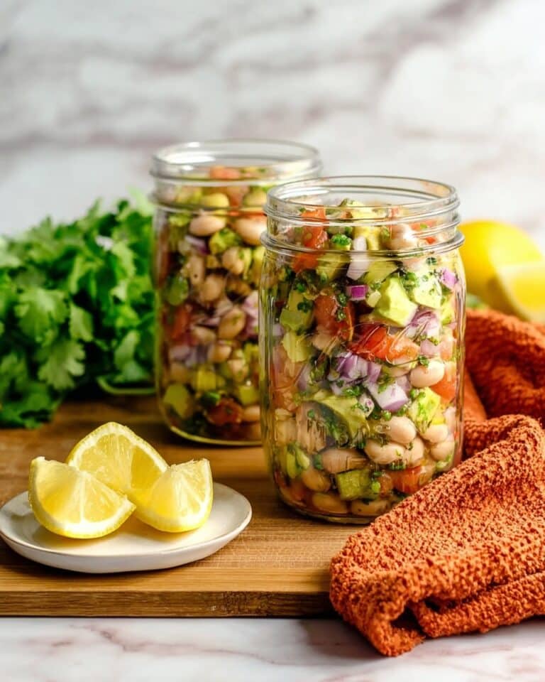 White Bean and Artichoke Salad Jar Recipe