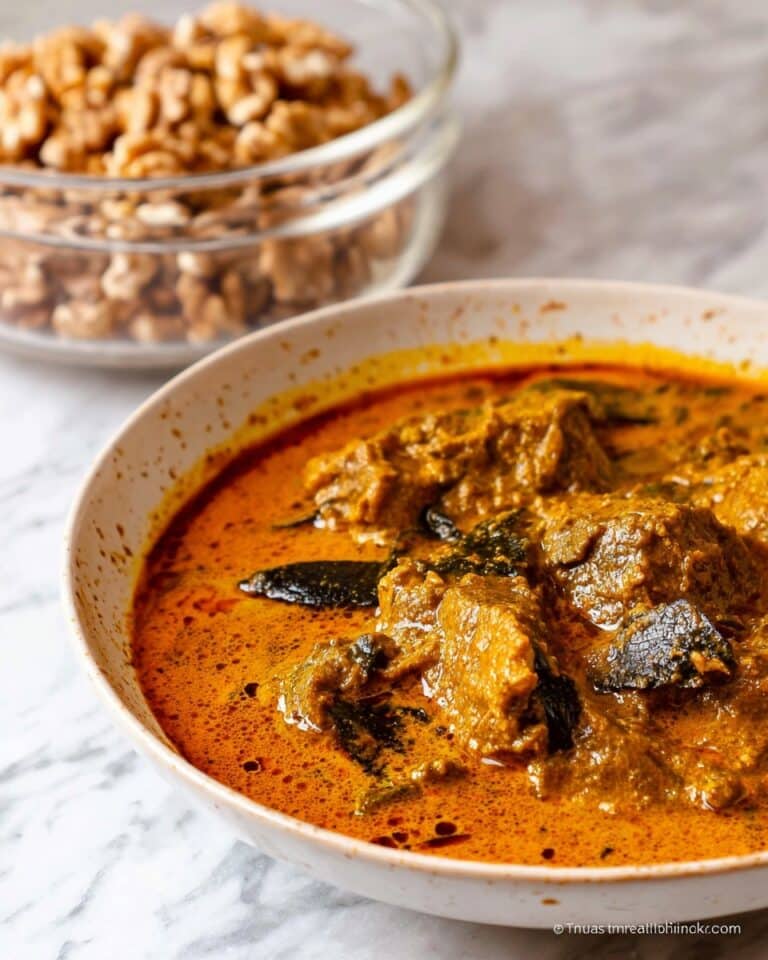 Shish Andaz (Walnut & Eggplant Stew) Recipe