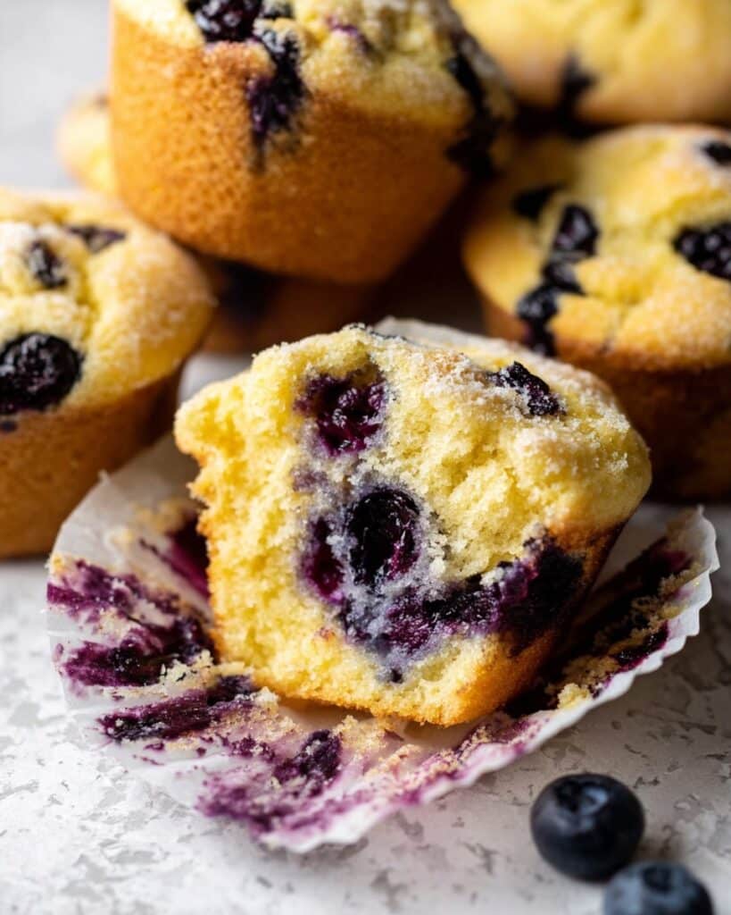 Almond Flour Blueberry Muffins Recipe