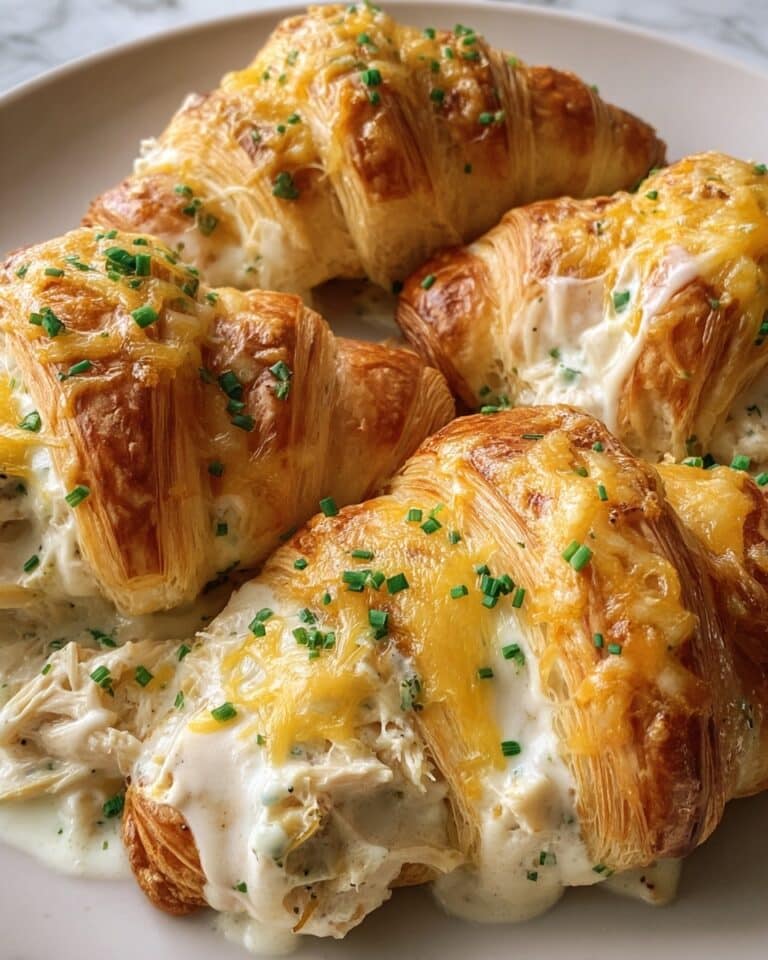 Cream Cheese Chicken Croissants Recipe