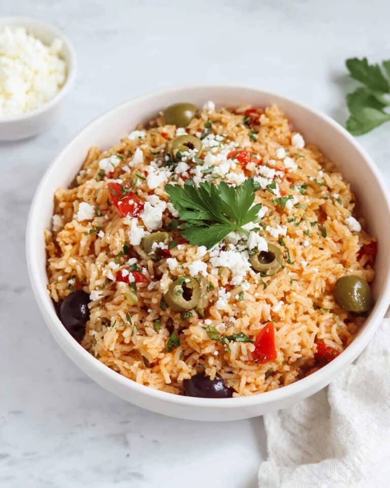 Greek Rice Bake Recipe