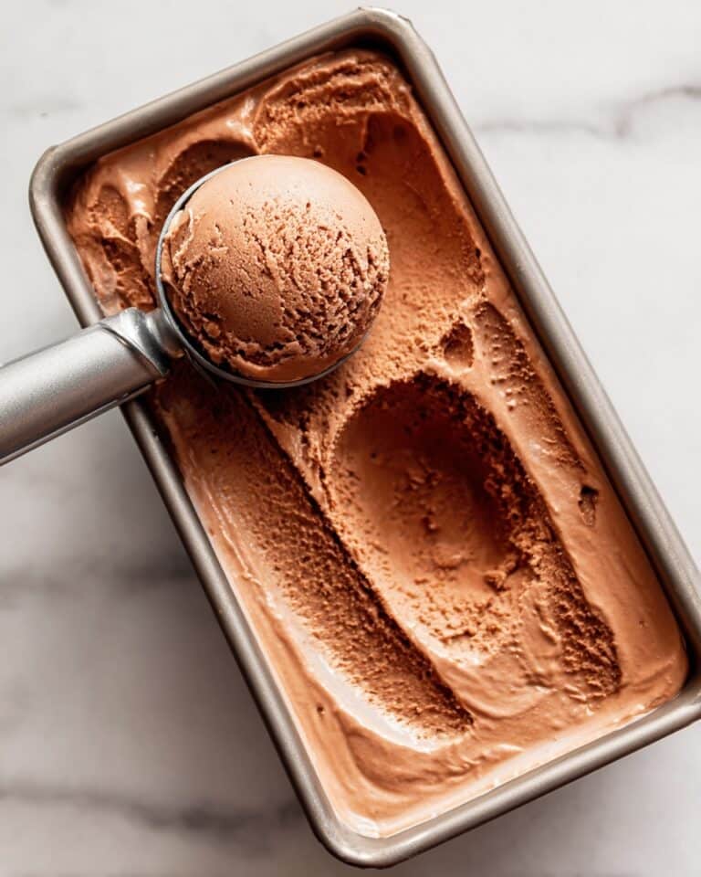 Decadent Chocolate Ice Cream with Bittersweet Chocolate and Cocoa Recipe