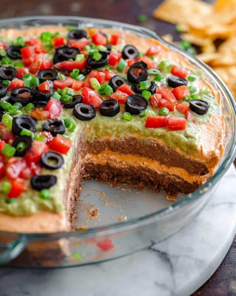 Vegan 7-Layer Dip Recipe