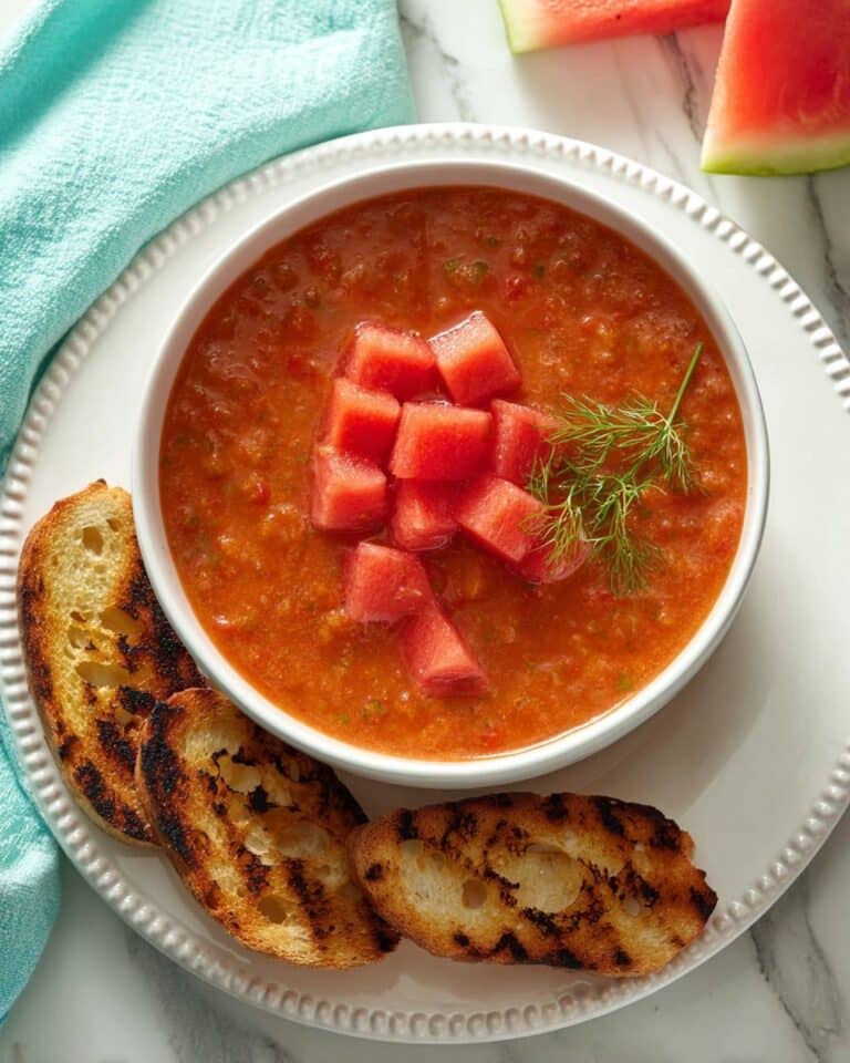 Watermelon Gazpacho Recipe