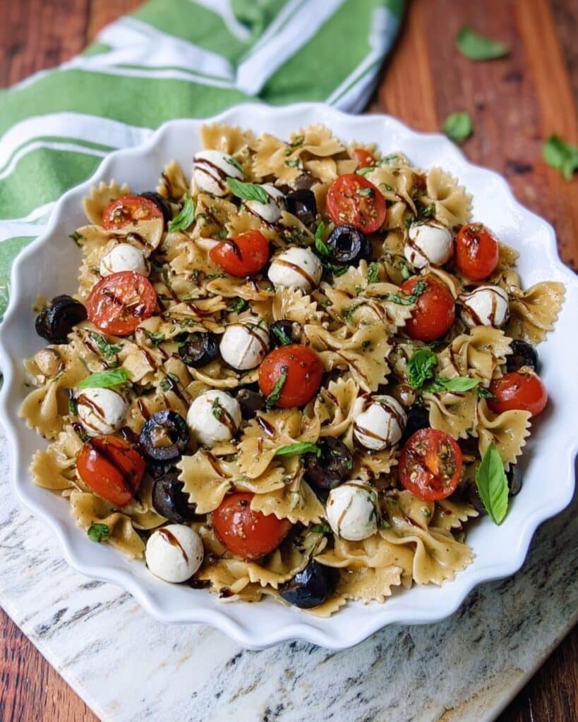 Caprese Pasta Salad Recipe