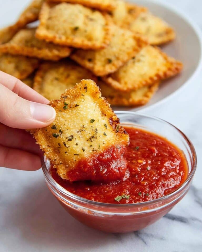 Crispy Air Fryer Ravioli Recipe