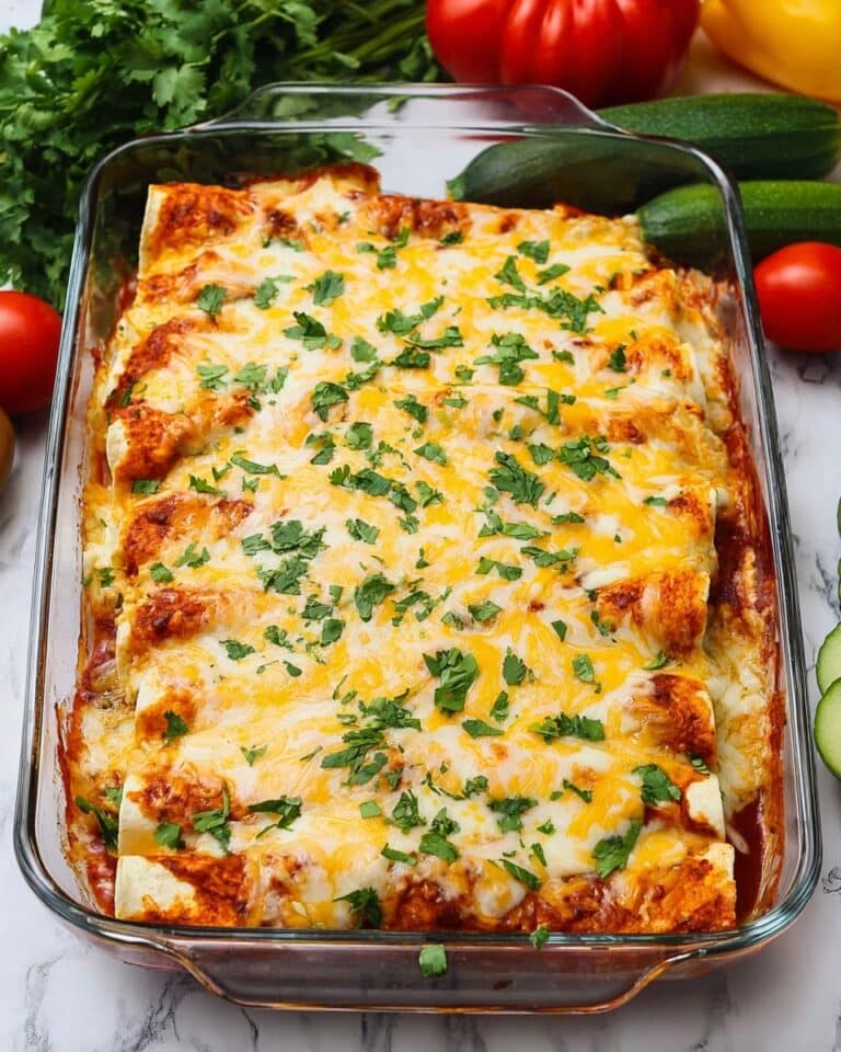 Zucchini and Cheese Enchiladas Recipe