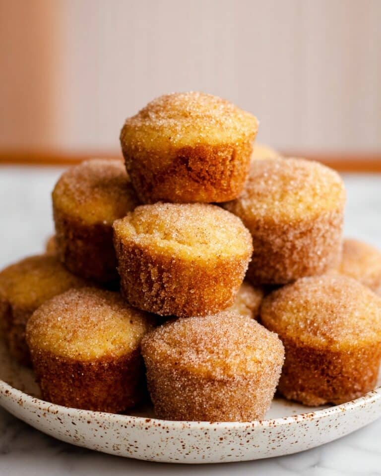 Almond Flour Cinnamon Sugar Muffins Recipe
