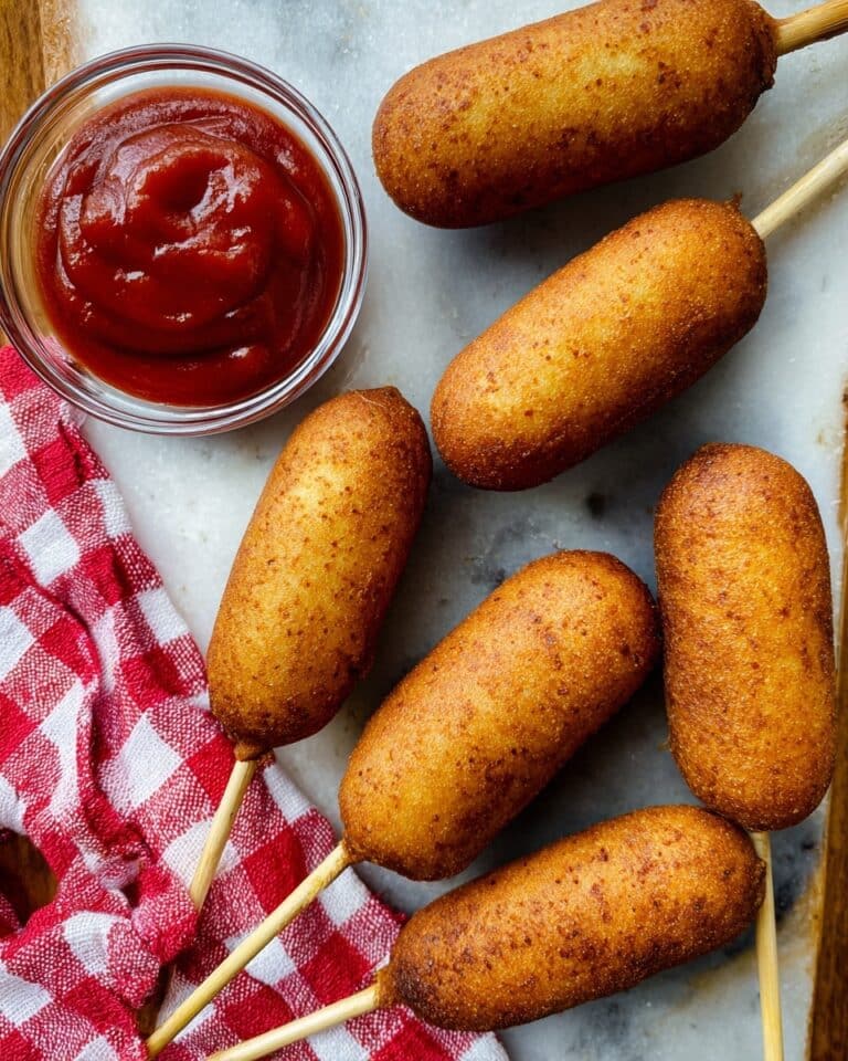Easiest Homemade Gluten-Free Corn Dogs Recipe