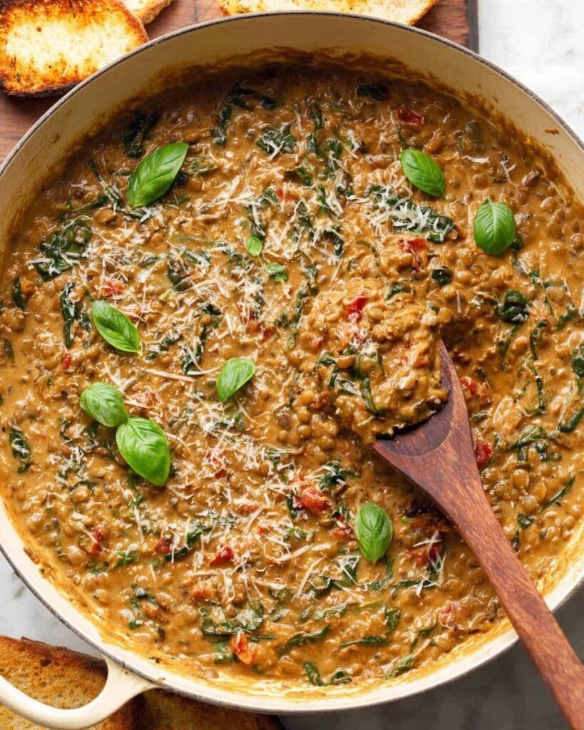 Creamy Marry Me Lentils Recipe