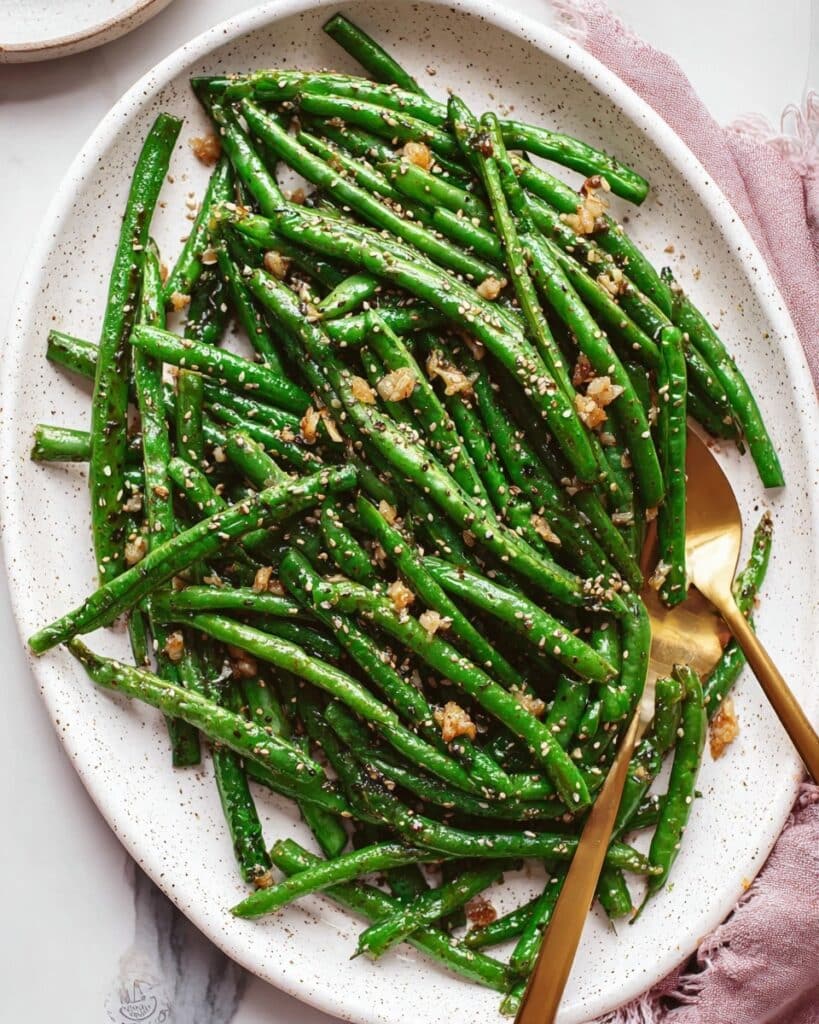 Garlic Green Beans Recipe
