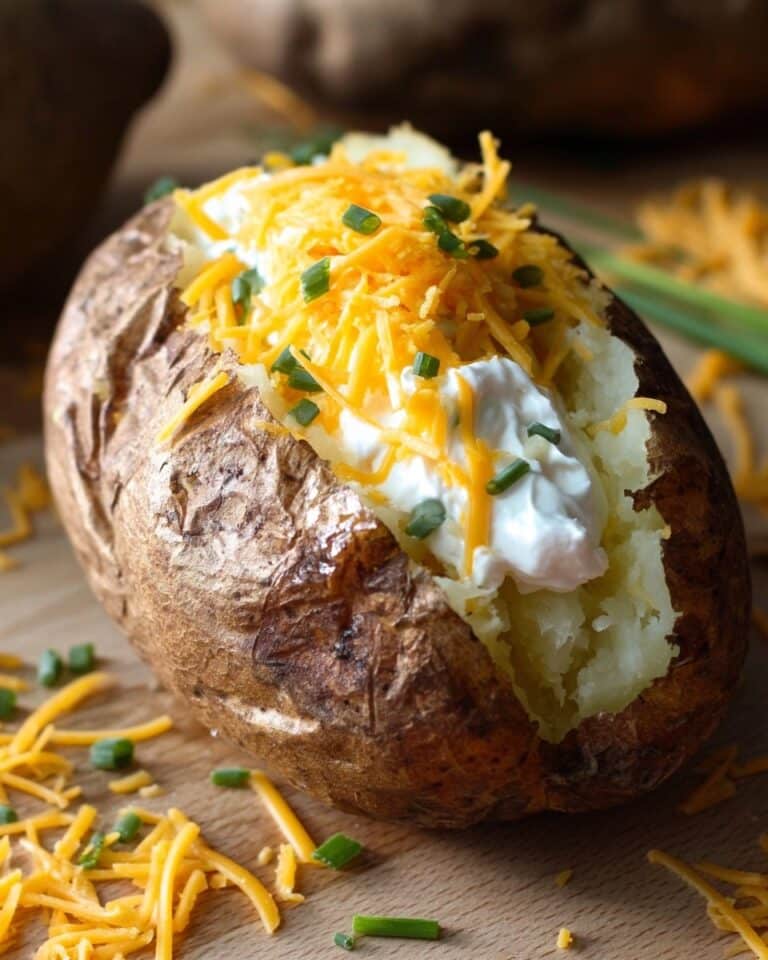 Baked Potatoes in the Oven Recipe