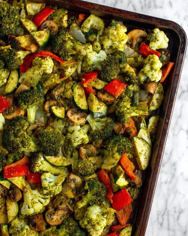 Sheet Pan Pesto Chicken Recipe