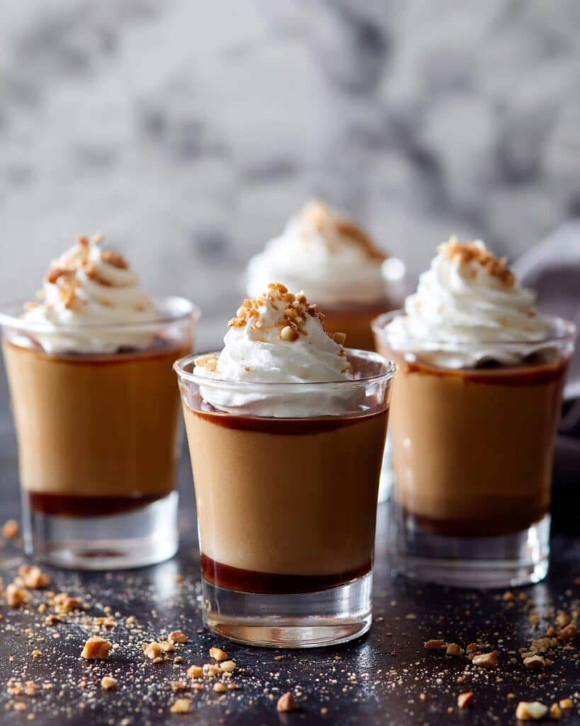 Homemade Butterscotch Pudding with Bourbon and Optional Toppings Recipe