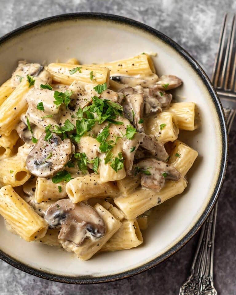 Vegan Mushroom Pasta Recipe
