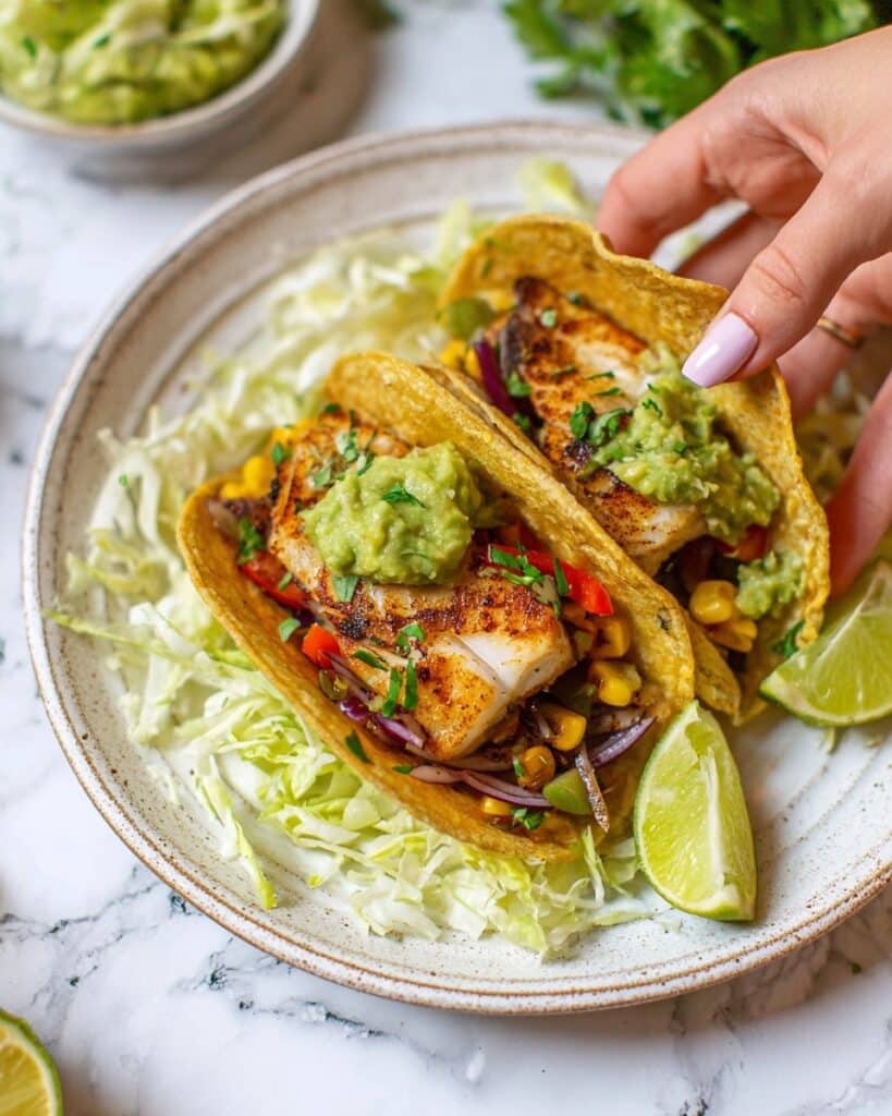 Fish Taco Foil Packets Recipe