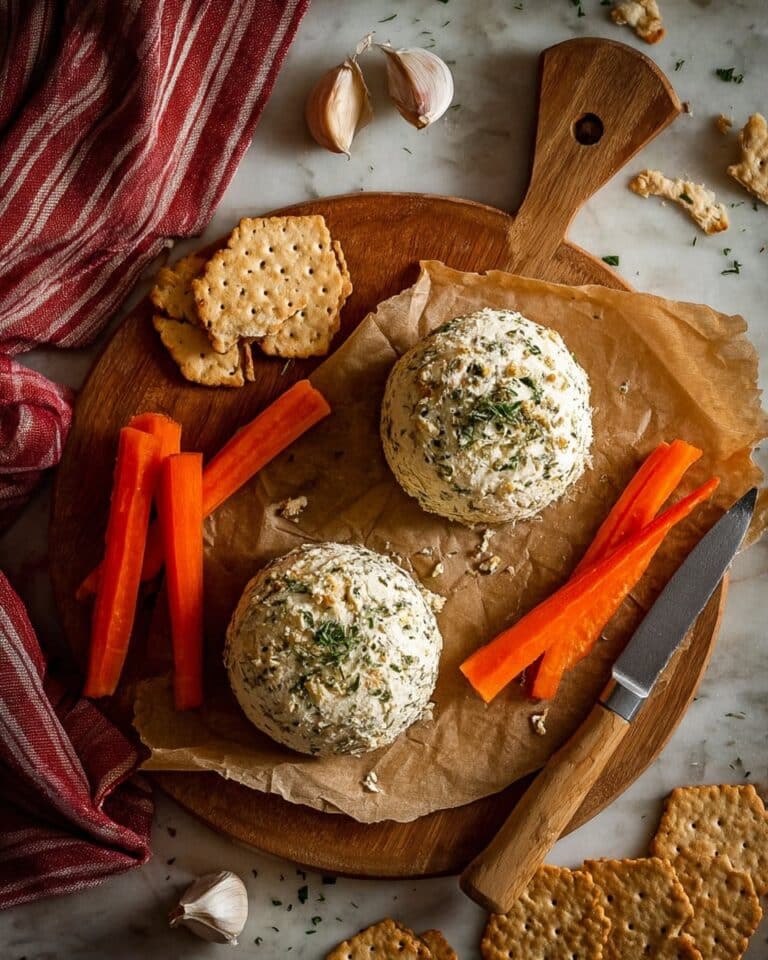 Easy Garlic Herb Vegan Cheese Spread Recipe