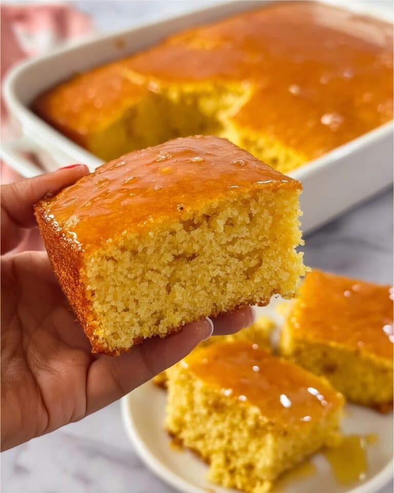 Honey Butter Cornbread Recipe