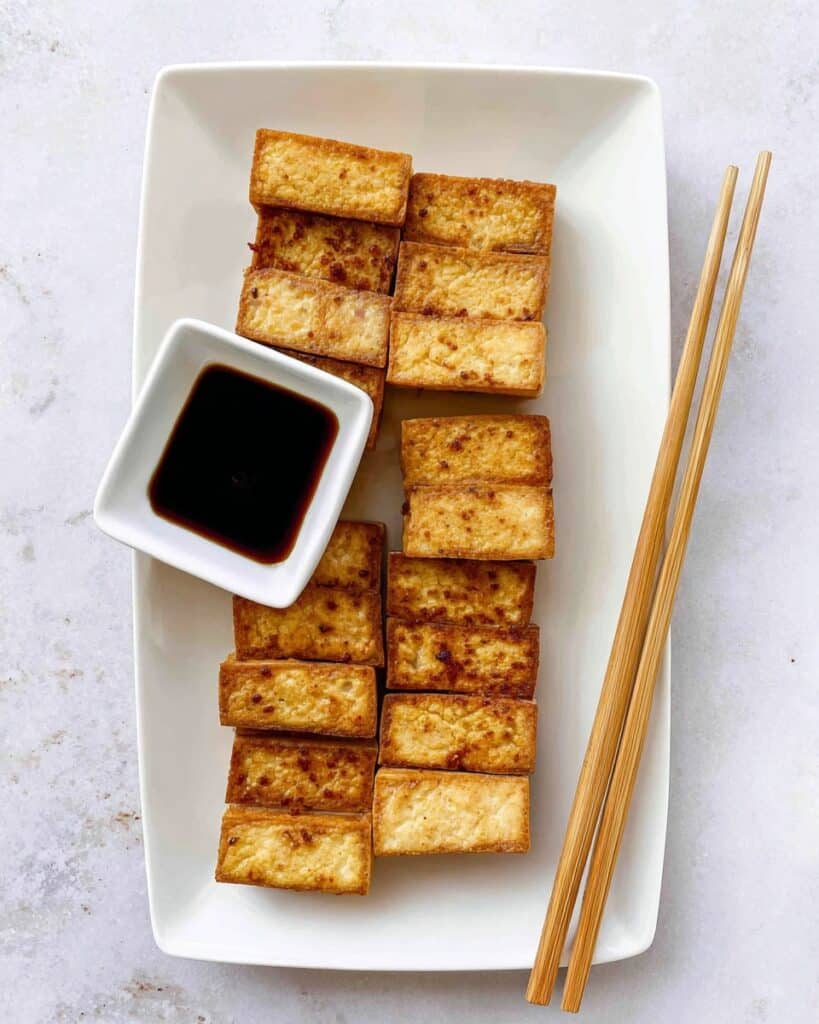 How To Make The Best Baked Tofu (4 Ingredients!) Recipe