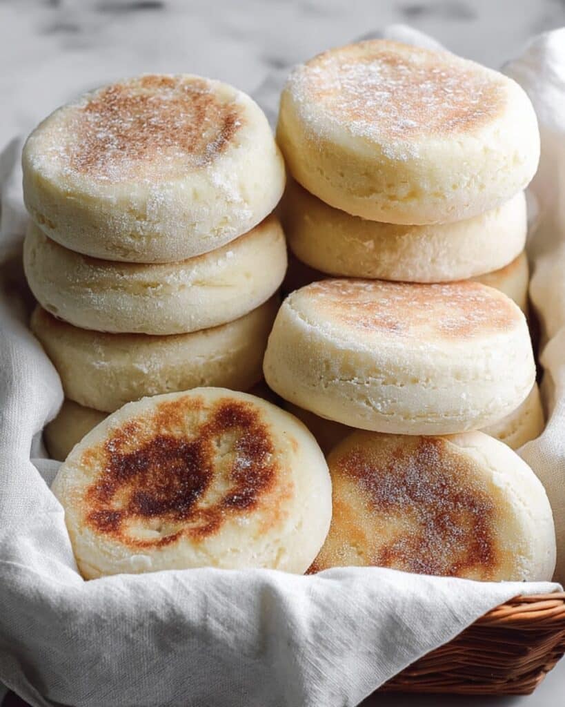 Sourdough Discard English Muffins Recipe