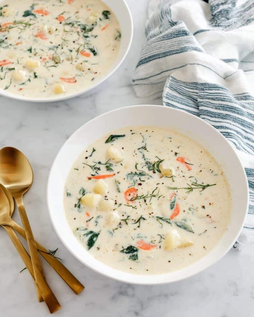 Olive Garden Chicken Gnocchi Soup Recipe