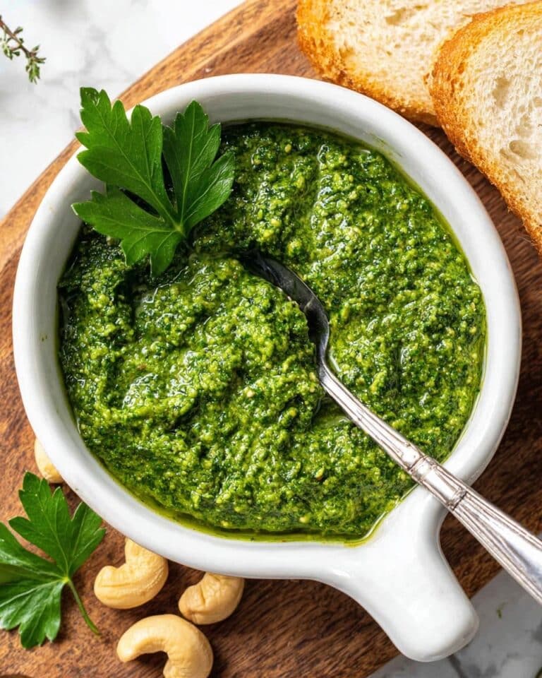 Celery Leaf Pesto Recipe