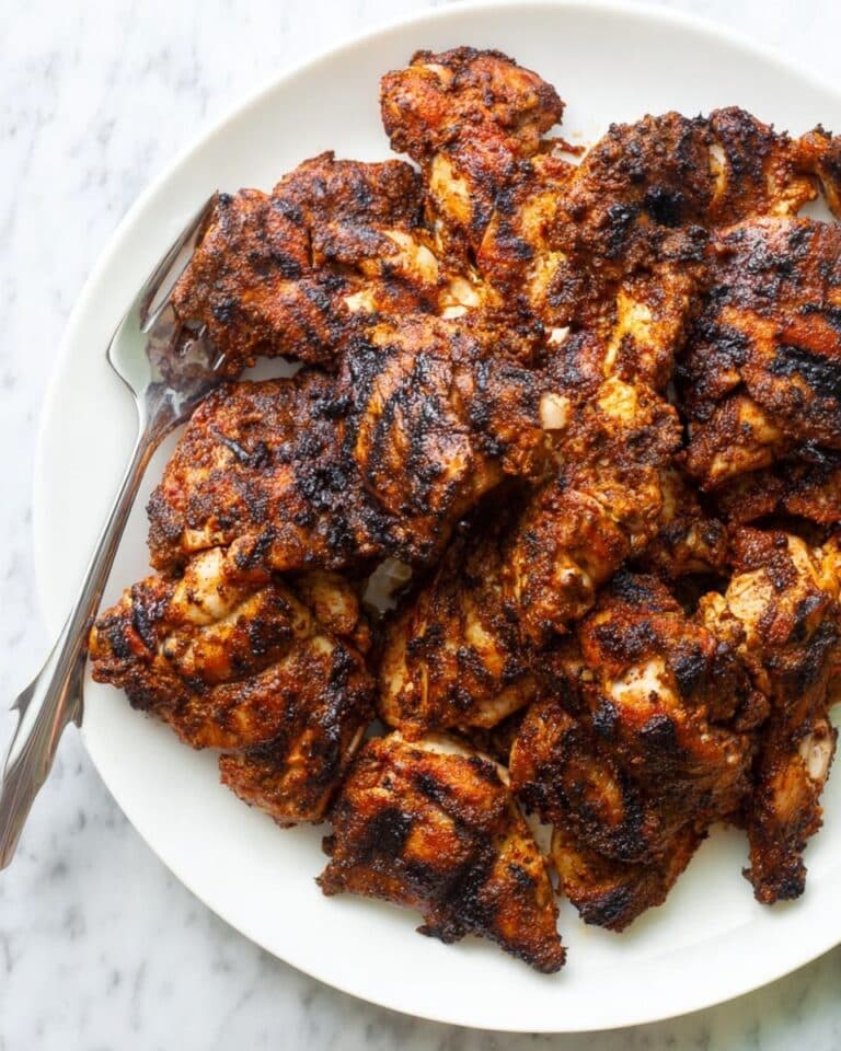 Grilled Chicken Thighs with Spicy Paprika Seasoning Recipe