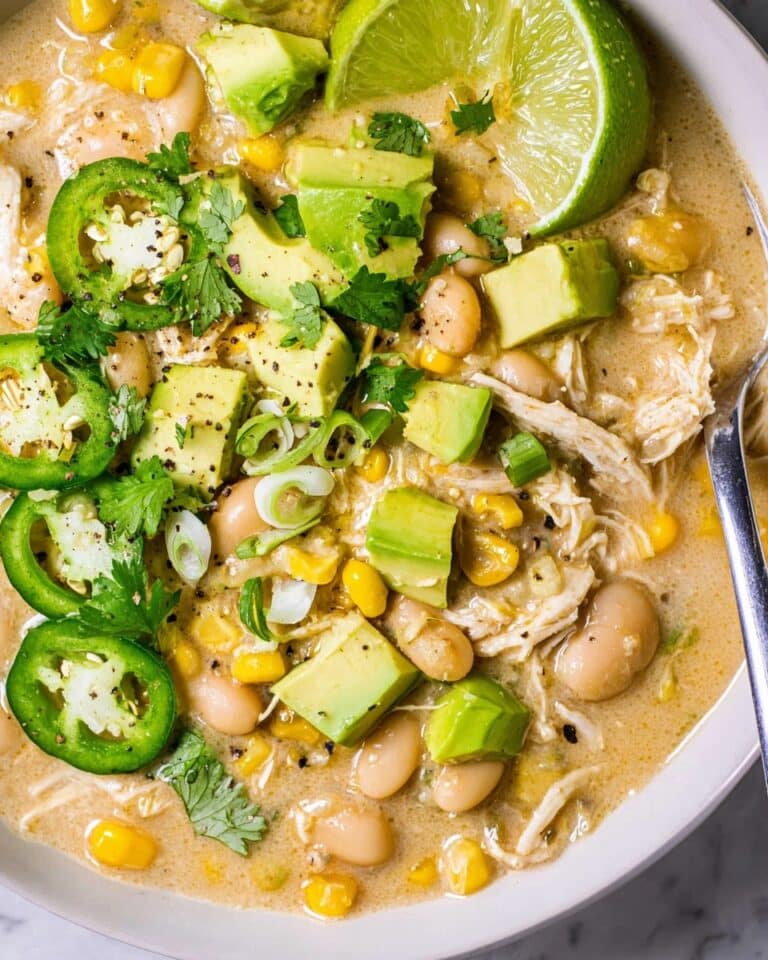 Instant Pot White Chicken Chili Recipe
