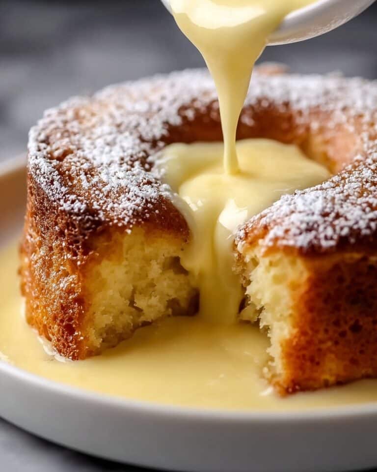 Classic Bread Pudding with Vanilla Custard Recipe
