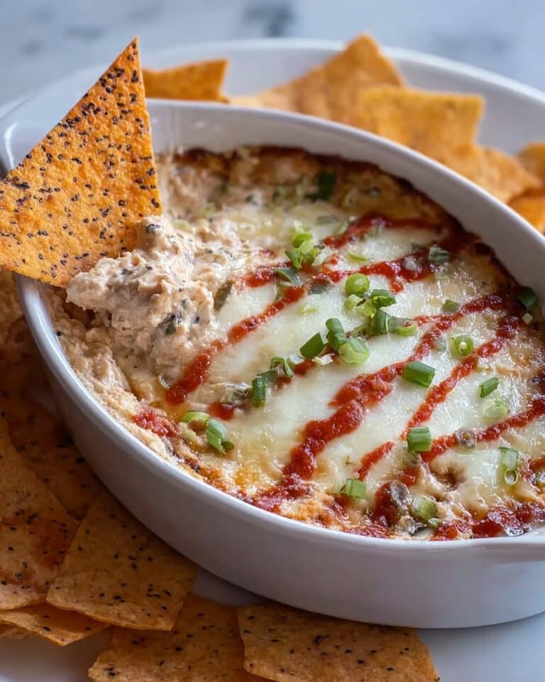 Crab Rangoon Dip with Crispy Wonton Chips Recipe