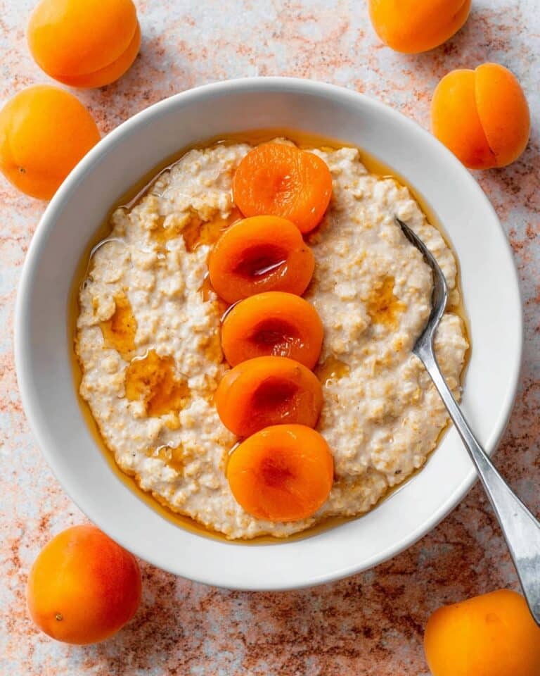 Caramelized Apricot Oatmeal Recipe