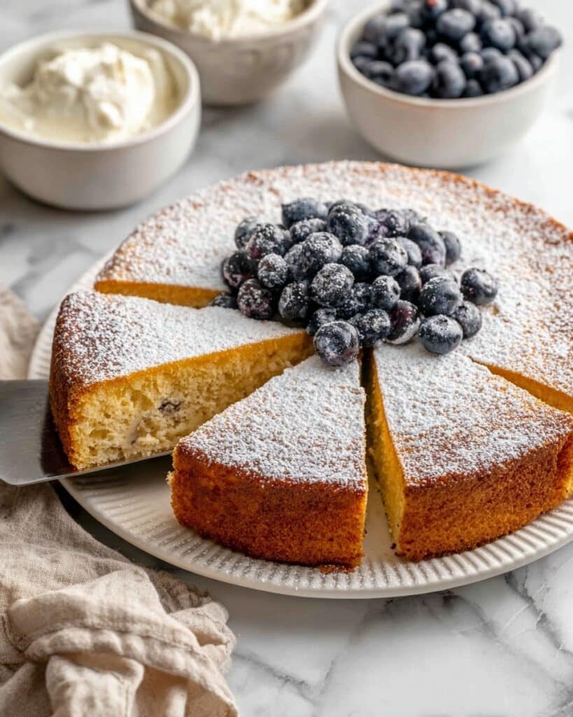 Flourless Cashew Cake with Vanilla Whipped Cream and Fresh Raspberries Recipe