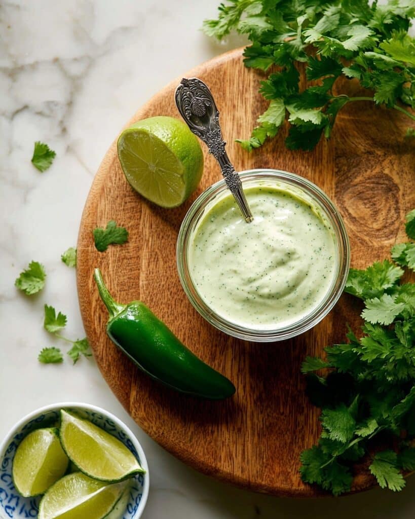 Cilantro Lime Sauce Recipe