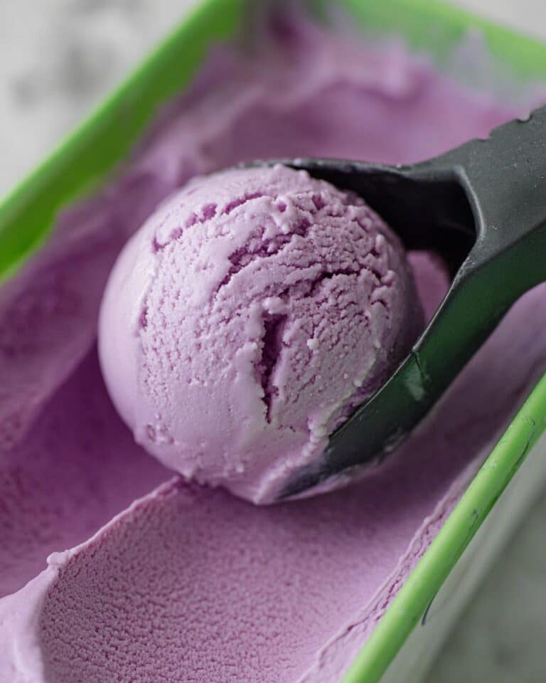 Ube Ice Cream (No Churn) Recipe