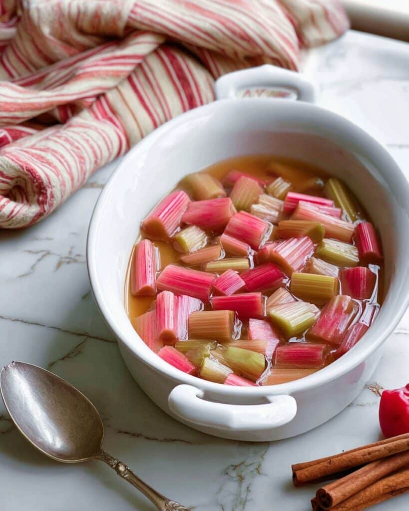 Roasted Rhubarb Compote Recipe