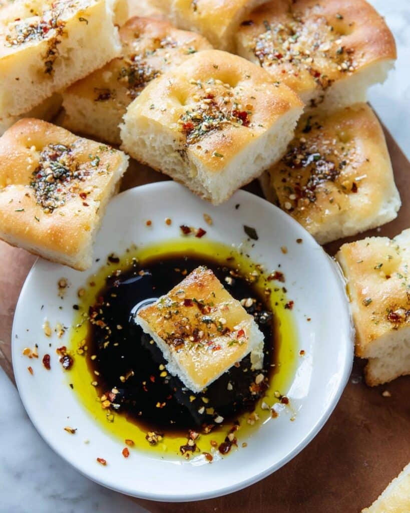 Bread Dipping Oil with Garlic and Balsamic Vinegar Recipe