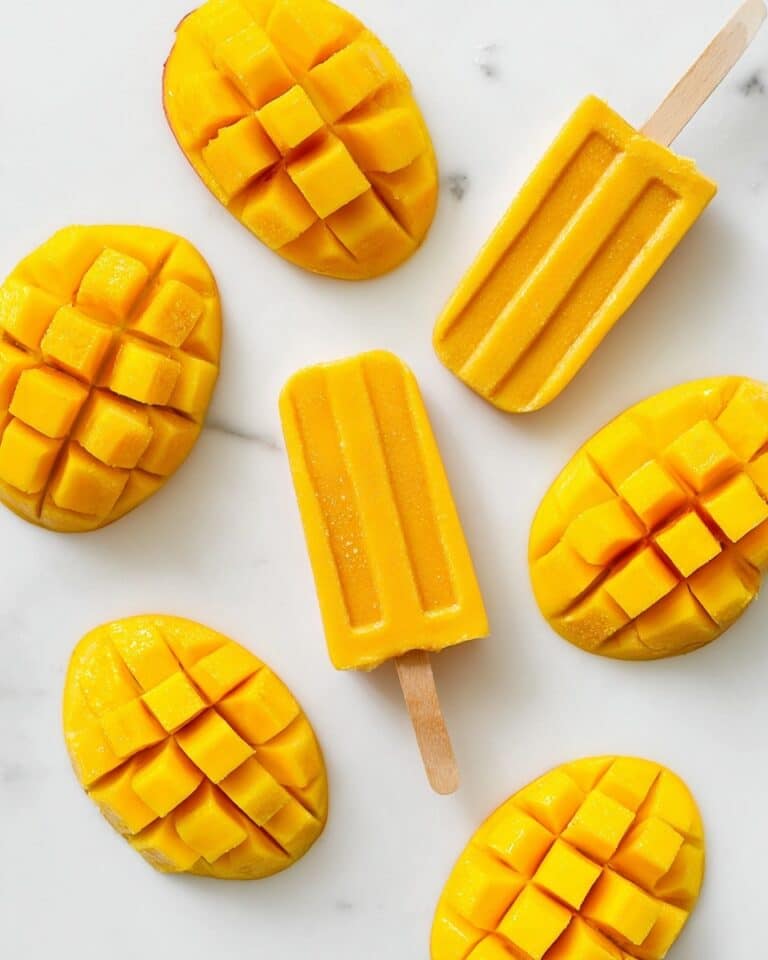 Refreshing Mango Lime Popsicles Recipe
