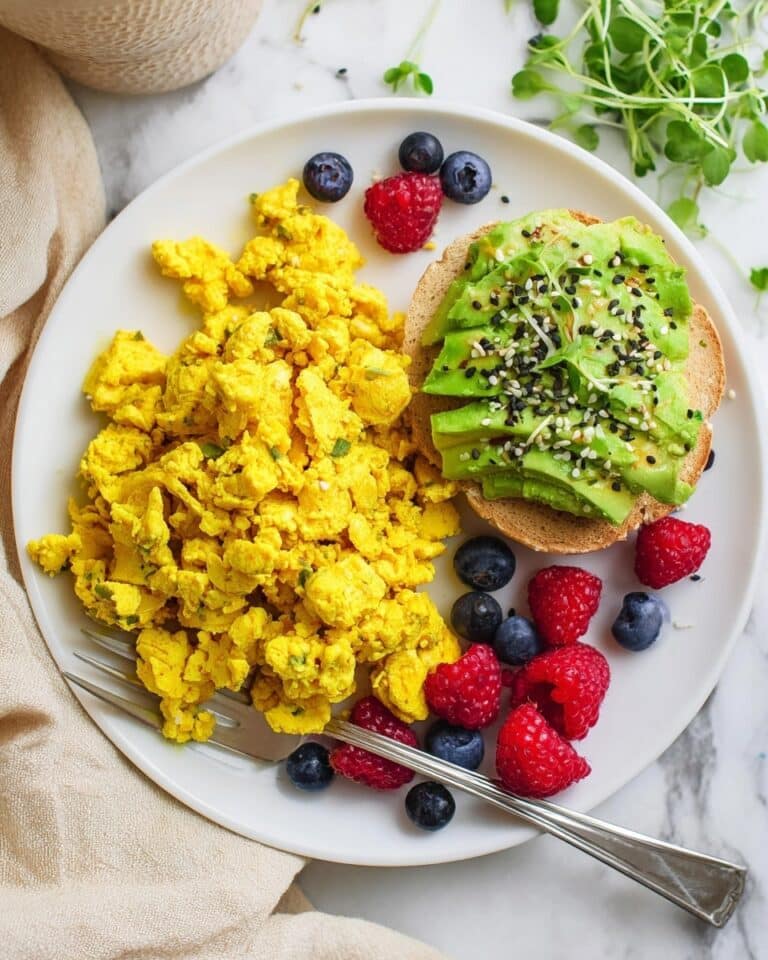 Eggy Tofu Two Ways Recipe