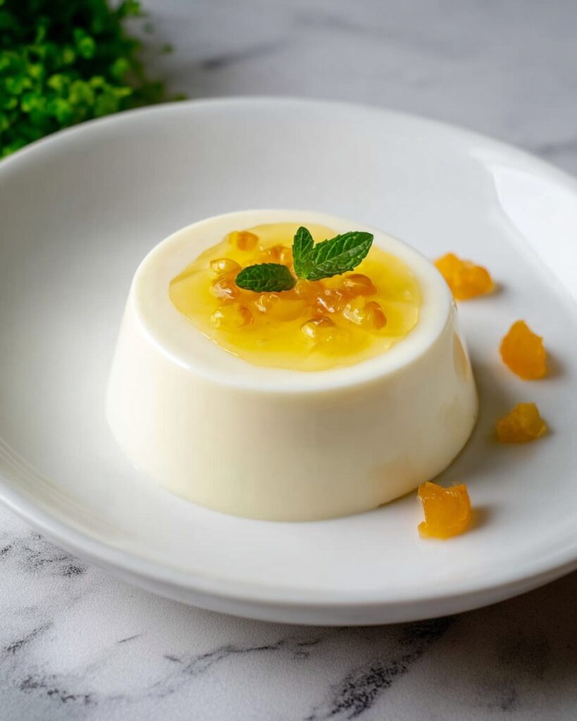 Yuzu Panna Cotta Recipe