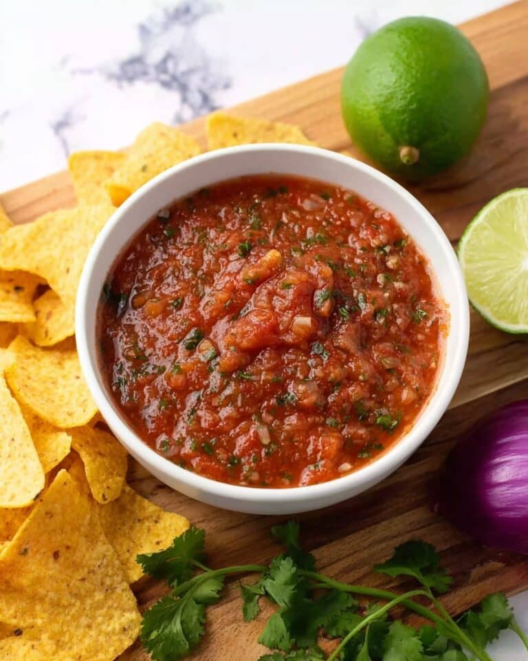 Easy Blender Salsa Recipe