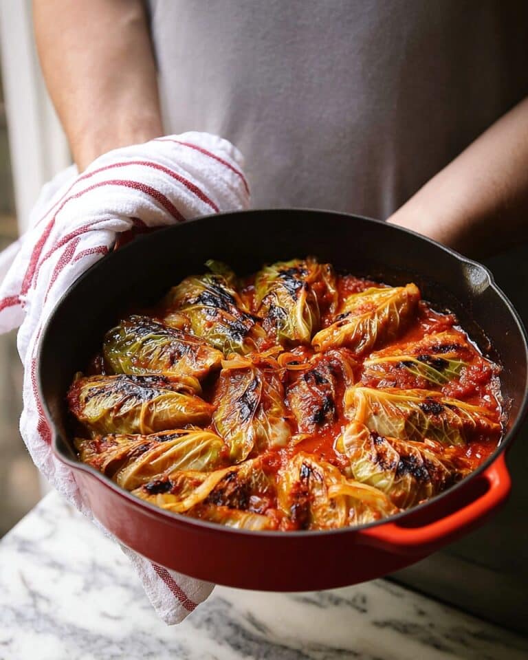 Romanian Stuffed Leek Sarma Recipe
