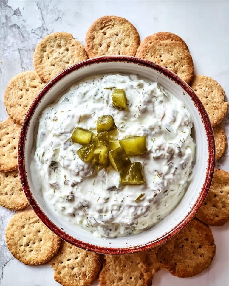 Dill Pickle Dip Recipe