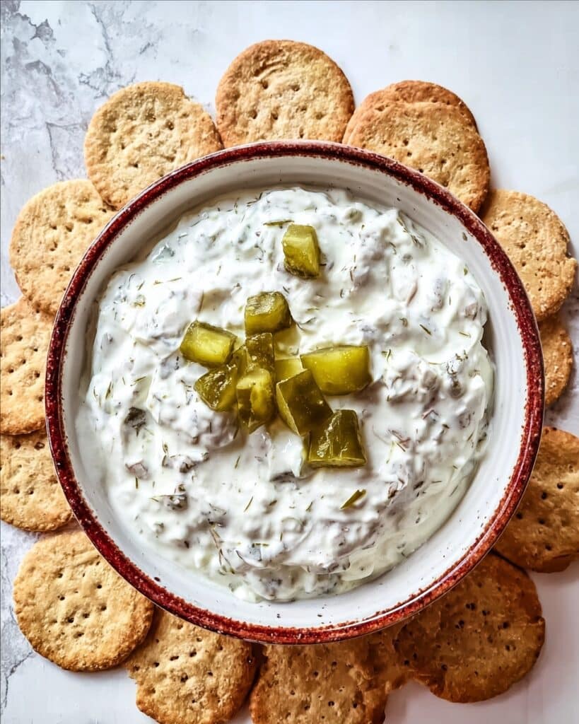 Dill Pickle Dip Recipe